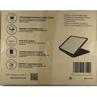 LENRICH 13A-1 KEYBOARD + CASE FOR IPAD AIR 13 M3 2025&M2 2024 BLACK