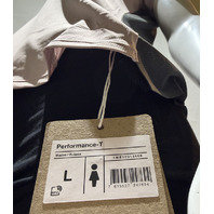 ON RUNNING WOMEN'S PERFORMANCE-T SHIRT SMALL S COLOR MAUVE/ECLIPSE 1WE10313460