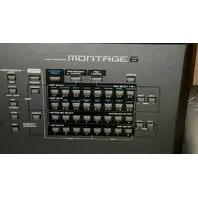 YAMAHA MONTAGE 6 61-KEY SYNTHESIZER WORKSTATION KEYBOARD BLACK