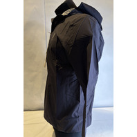 ON RUNNING MEN'S WATERPROOF ANORAK SIZE MEDIUM M COLOR BLACK 1MD10110553