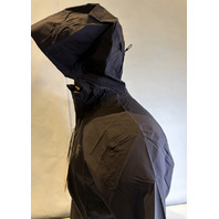 ON RUNNING MEN'S WATERPROOF ANORAK SIZE MEDIUM M COLOR BLACK 1MD10110553