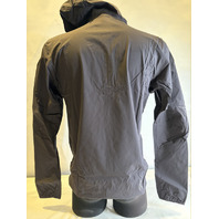 ON RUNNING MEN'S WATERPROOF ANORAK SIZE MEDIUM M COLOR BLACK 1MD10110553