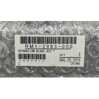 LOT OF 2 HP REPLACEMENT PRINTER SEPARATION BLOCK ASSEMBLY RM1-2983-000
