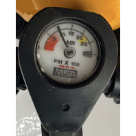 MSA AIRHAWK II MMR SCBA 2216 PSI AIR MASK WITH MASK CYLINDER AND HARNESS