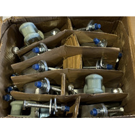 LOT OF 10 HALEX S155 60525 HEAVY-DUTY PORCELAIN WIRE HOLDER FOR SERVICE ENTRANCE