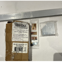 MIRREDGE 14111 ACRYLIC MIRROR EDGE FRAMING INSTALLATION KIT 60"