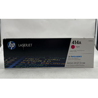 HP GENUINE LASERJET 414A MAGENTA OEM TONER CARTRIDGE W2023A