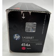 HP GENUINE LASERJET 414A MAGENTA OEM TONER CARTRIDGE W2023A