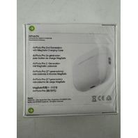 APPLE AIRPODS PRO 2ND GEN WHITE WITH MAGSAFE CHARGING CASE USB-C MQD83AM/A