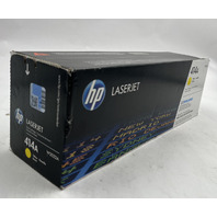 HP GENUINE LASERJET 414A YELLOW OEM TONER CARTRIDGE W2022A