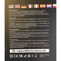 JACK AND ROSE SC-001 TRAVEL STEAMER 1000W 100-240V GREEN BRAND NEW