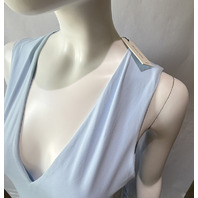 ARITZIA BABATON WOMEN'S LOCALE POPLIN DRESS IN VILLA BLUE 131910 SIZE LARGE L