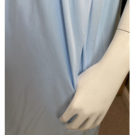 ARITZIA BABATON WOMEN'S LOCALE POPLIN DRESS IN VILLA BLUE 131910 SIZE LARGE L