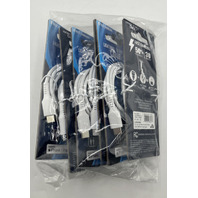 LOT OF 6 SOLARAY LIGHTING TO TYPE-C CABLE 3FT WHITE FOR IPHONE IPAD