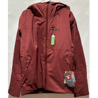 HELLY HANSEN/PRIMALOFT GRAVITY JACKET 65873-180-M MARS RED WATERPROOF SKI JACKET