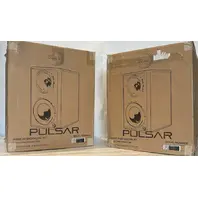 LOT OF 2 EX MACHINA PULSAR MKII 3-WAY 9" ACTIVE STUDIO MONITOR LOUDSPEAKERS