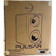 LOT OF 2 EX MACHINA PULSAR MKII 3-WAY 9" ACTIVE STUDIO MONITOR LOUDSPEAKERS