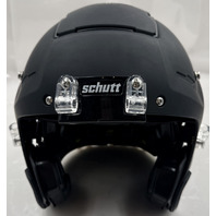 SCHUTT F7 UR1 2.0 COLLEGIATE FOOTBALL HELMET SIZE LARGE NO FACE MASK MATTE BLACK