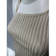 VERONICA BEARD WOMEN'S SQUARE NECK SANDA KIT TANK KHAKI 2603KS1491058 SZ SMALL
