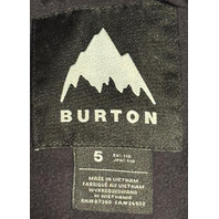 BURTON T ONE PIECE SIZE 5 FMSCAR SKI/SNOW COAT SUIT RED/TAN/BLACK
