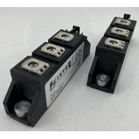 LOT OF 2 IXYS THYRISTOR POWER SCR MODULE MCMA140P1400TA 2541M 1.6KV 220A-240AA