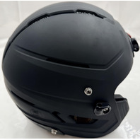 SCHUTT F7 PRO COLLEGE FOOTBALL HELMET SIZE L LARGE W/O FACE MASK - MATTE BLACK