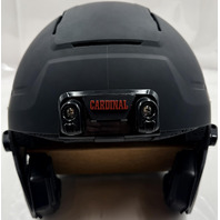 SCHUTT F7 PRO COLLEGE FOOTBALL HELMET SIZE L LARGE W/O FACE MASK - MATTE BLACK