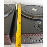 LOT OF 2 PERTORS 800W 10" UNDER SEAT SUBWOOFER POWERED CAR TRUCK SUB 12V BLACK