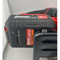 BAUER 20V CORDLESS 6 1/2" CIRCULAR SAW WITH 5AH 20V LITHIUM-ION BATTERY
