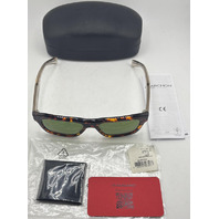 FERRAGAMO MARCHON SF1087S SUNS 56-18-145 BROWN/ORANGE SUNGLASSES