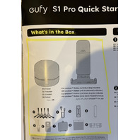 EUFY ROBOVAC OMNI S1 PRO HYRDROJET VACUUM AND MOP ALL-IN-ONE STATION