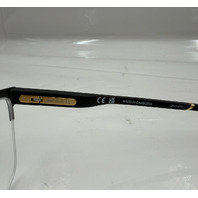 NIKE OPTICAL 8054 N 002 MEN'S GLASSES IN SATIN BLACK W HARD SHELL CASE 57-17-140