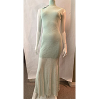 SEROYA WOMEN'S AMINE KNIT MAXI DRESS IN SPEARMINT SZ MEDIUM M S-SS25-4790-17