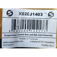 SUSPENSIA X02CJ1403 SUSPENSION CONTROL ARM AND BALL JOINT ASSEMBLY 16-22 ACURA
