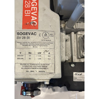 SOGEVAC SV28 BI SV28BI PUMP REPAIR SERVICE ROTARY VANE VACUUM PUMP LVO 200