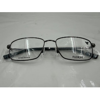 FLEXON OPTICAL NATHANIEL 600 033 MEN'S GLASSE IN GUNMETAL 54-17-140 AUTHENTIC