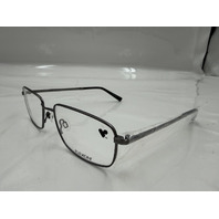 FLEXON OPTICAL NATHANIEL 600 033 MEN'S GLASSE IN GUNMETAL 54-17-140 AUTHENTIC