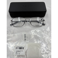 FLEXON OPTICAL NATHANIEL 600 033 MEN'S GLASSE IN GUNMETAL 54-17-140 AUTHENTIC