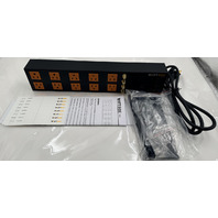 WATTBOX WB-400-CE-10 10 OUTLETS COAX & ETHERNET RACK MOUNTED POWER CONDITIONER
