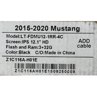 LINKSWELL LT-FDMU12-1RR-4C BLACK IPS 12.1" HD SCREEN FOR 2015-2021 MUSTANG