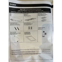 MOEN EB500-E 2 SERIES WHITE BIDET TOILET SEAT ELONGATED NEW