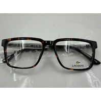 LACOSTE L2976 N 230 UNISEX ADULT GLASSES IN DARK HAVANA TORTOISE 55-17-150