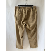 FABLETICS MEN'S THE DON STRAIGHT LEG PULL-ON PANT DARK TWILL SIZE XL REGULAR
