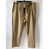 FABLETICS MEN'S THE DON STRAIGHT LEG PULL-ON PANT DARK TWILL SIZE XL REGULAR