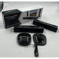 DETACHABLE BS-36 SOUND BAR WIRLESS SPEAKER STEREO FOR TV/LAPTOP MOBILE 