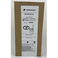 SENNHEISER EK IEM G4 STEREO BODYPACK RECEIVER 509621 W BATTERIES AND EARPHONES