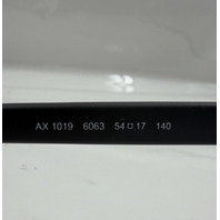 ARMANI EXCHANGE AX1019 6063 MENS GLASSES IN MATTE BLACK 54-17-140