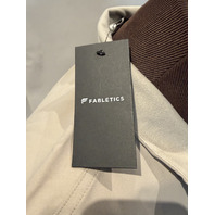 FABLETICS MEN'S THE DON POPOVER ANORAK BRUTALIST KHAKI LPN 0476868529 SZ MEDIUM