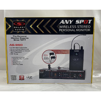 GALAXY AUDIO ANY SPOT AS-950 WIRELESS STEREO PERSONAL IN-EAR MONITOR SYSTEM