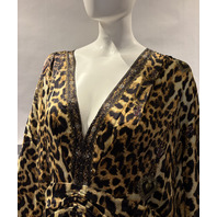 CAMILLA SAINTS AND SISTERS PETAL SLEEVE LONG DRESS XXLARGE XXL $1200 LDSA241